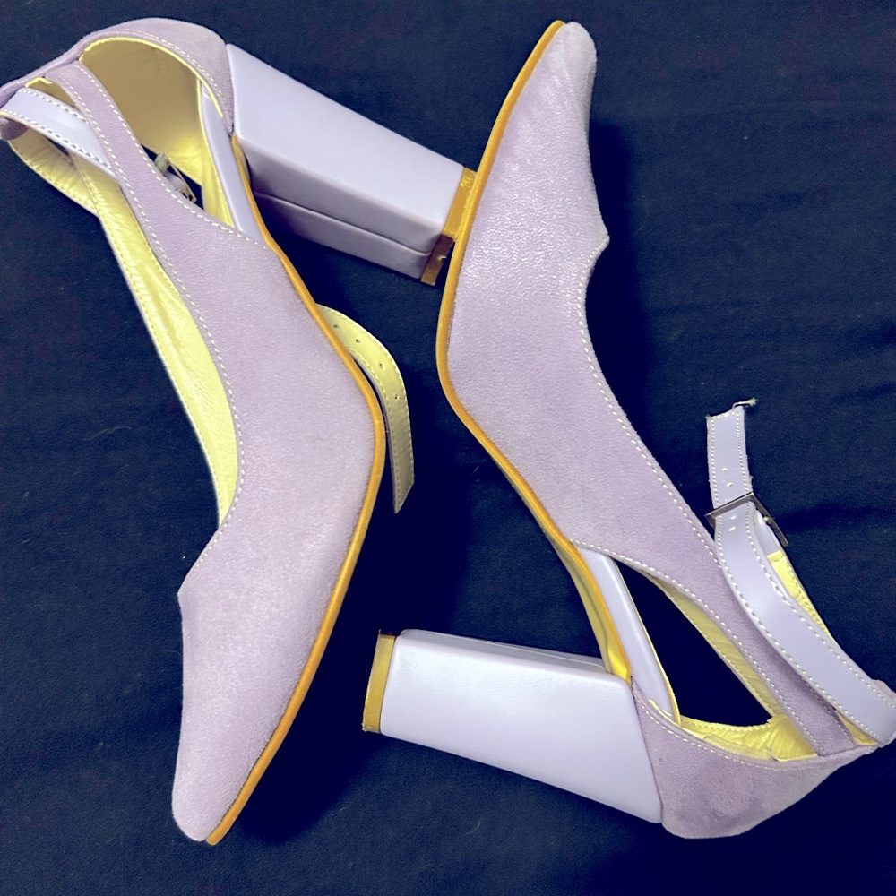 Lilac Heels Handmade EU 39 US 8.5